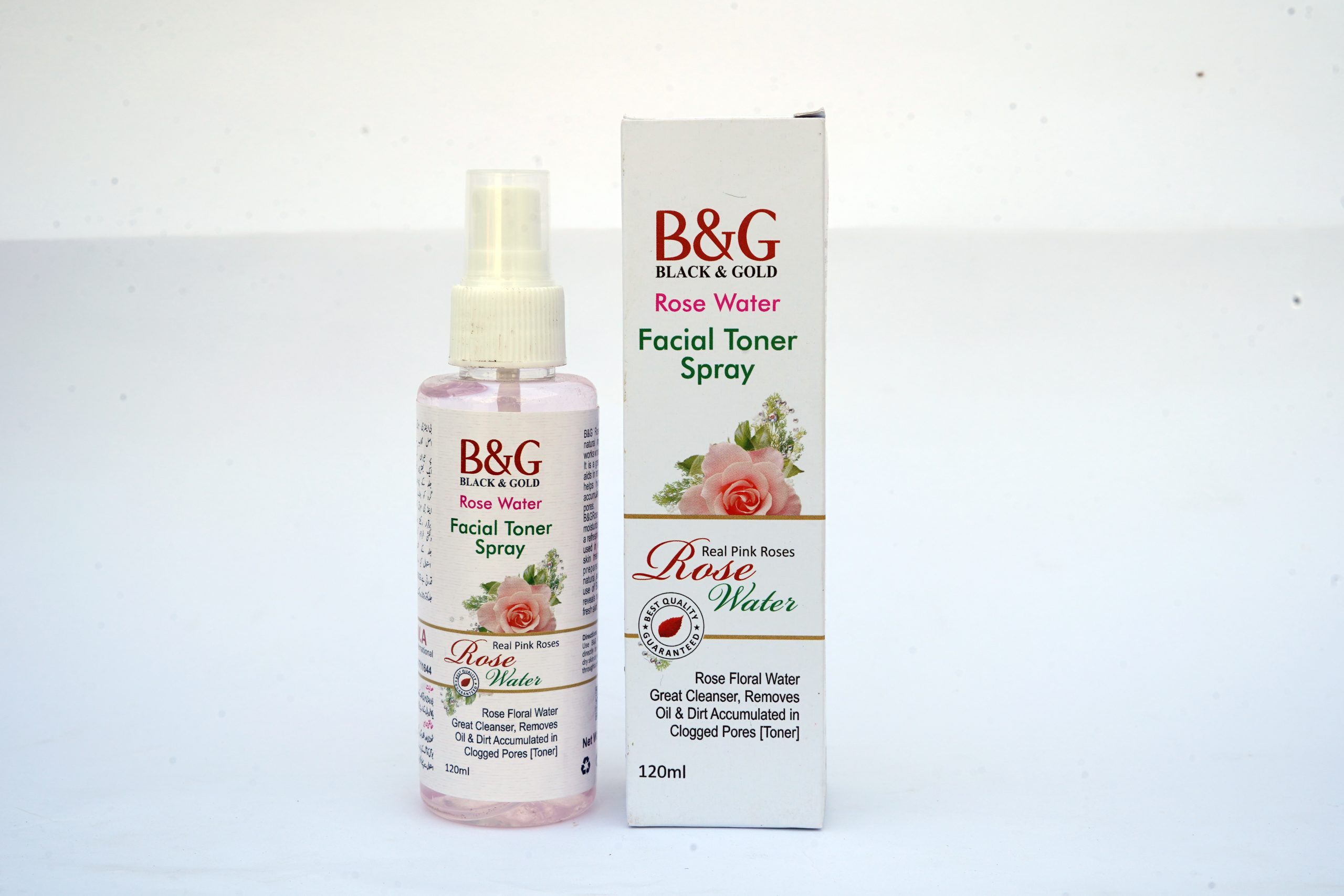 B&G Rose Water Facial Toner Spray