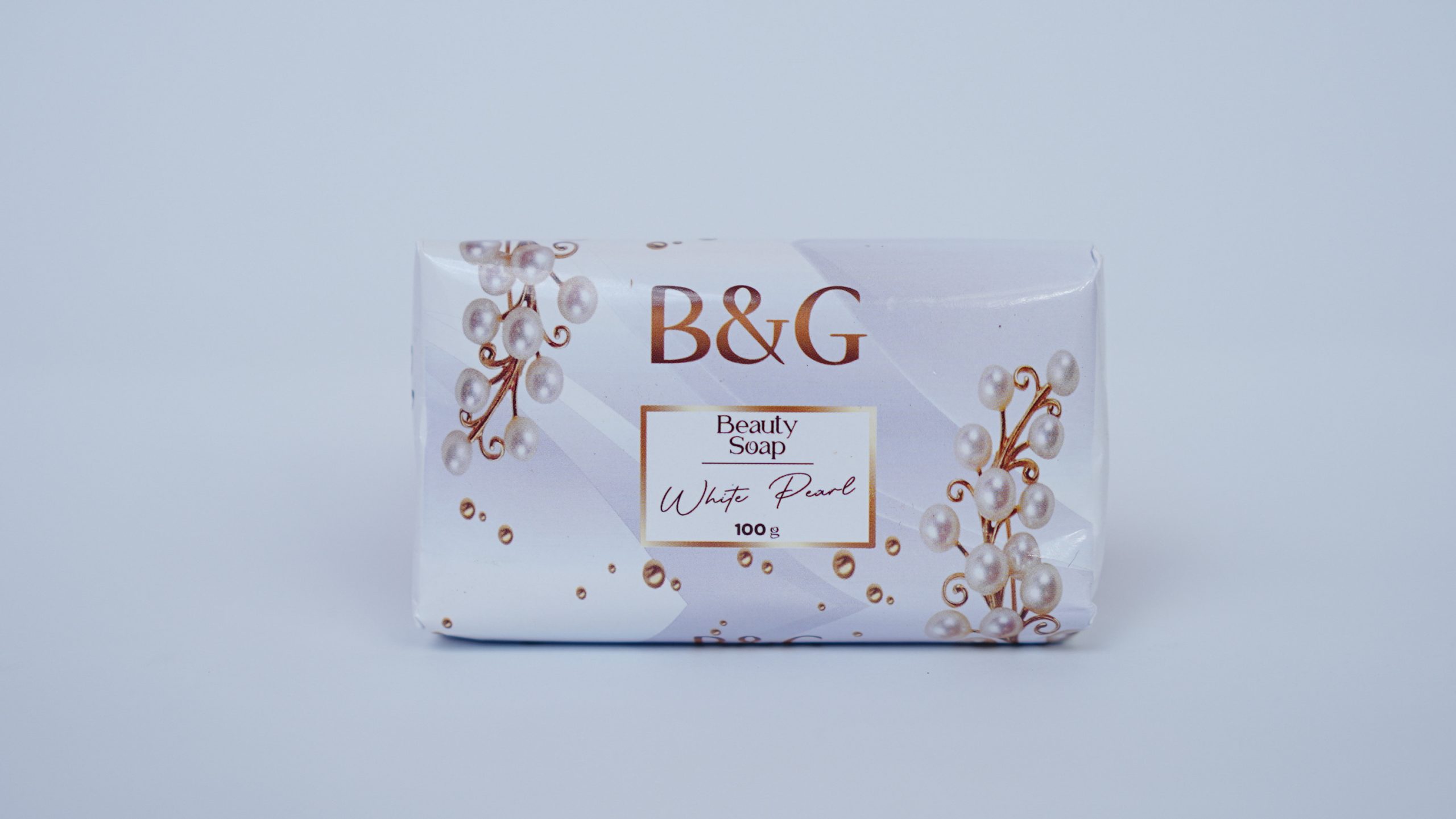B&G White Pearl Beauty Soap Cover