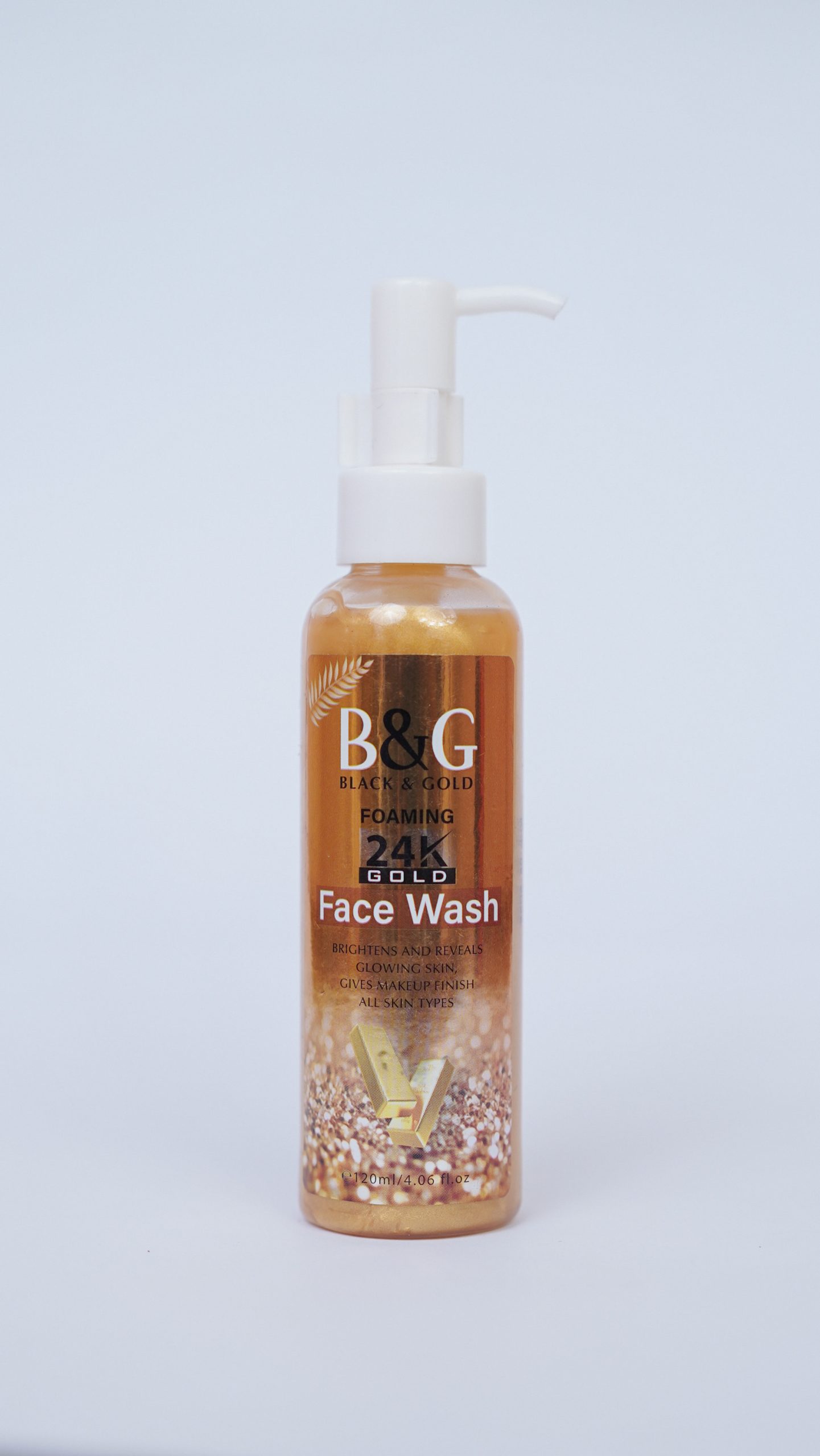 B&G 24k Gold Foaming Facewash