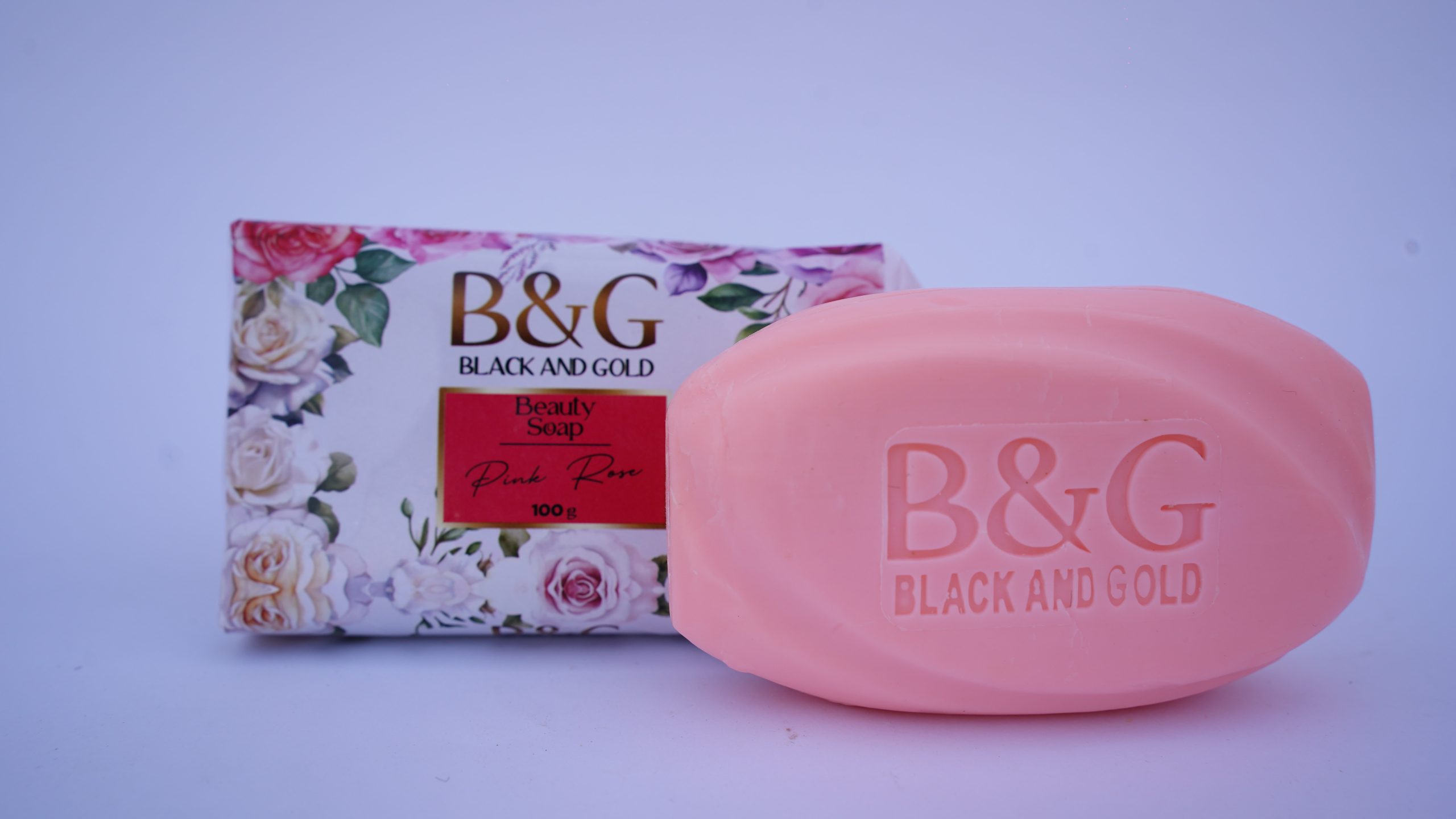 B&G Pink Rose Beauty Soap